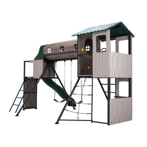 Lifetime Adventure Tunnel Swing Set & Reviews Wayfair